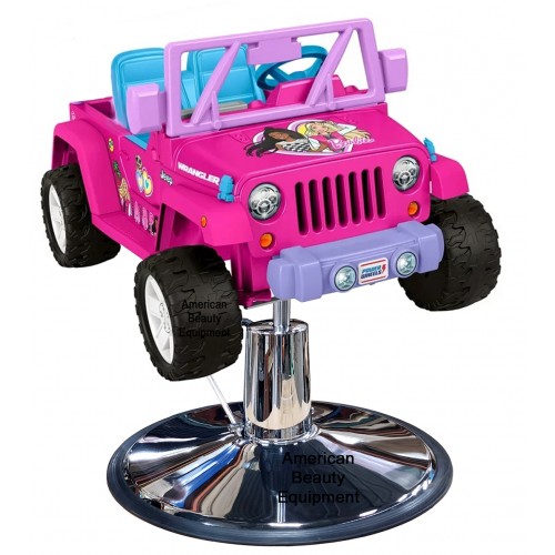 Barbie Jeep Hair Styling Salon Chair For Kids To Get Hair Cut Not Be Scared High Quality Salon Chairs